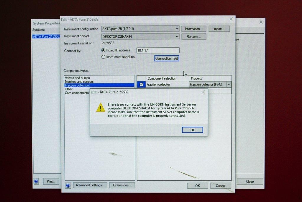 Akta Pure 25M Chromatography System FPLC Includes Computer/Software