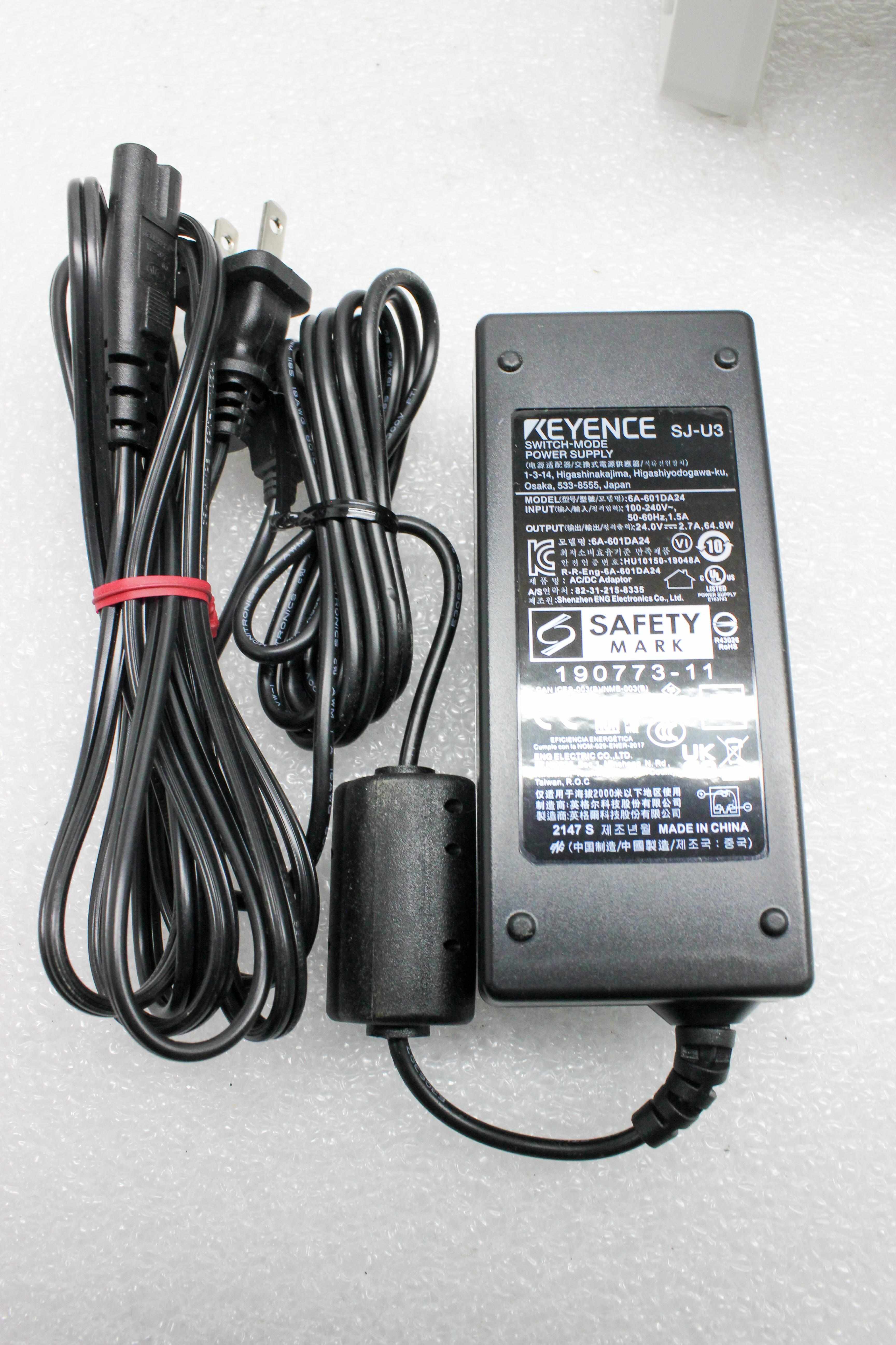 Keyence SJ-F2000 Static Eliminator Blower High-Speed Electrical Control