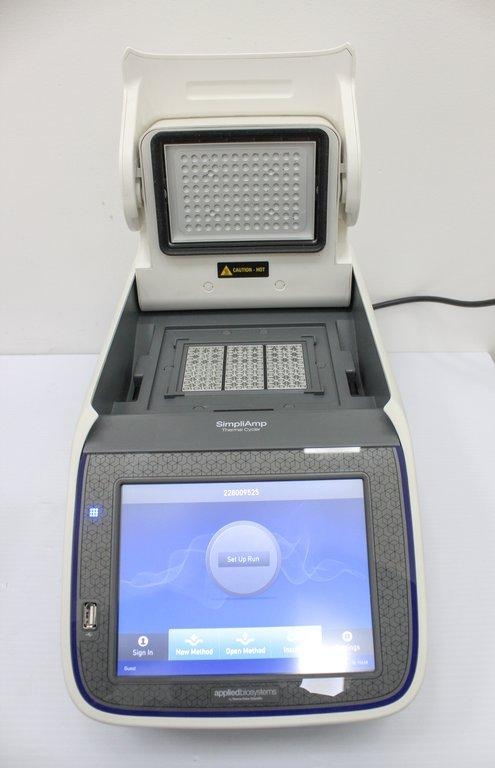 ABI SimpliAmp Thermal Cycler A24812 PCR Standalone 2017 100-240V Input