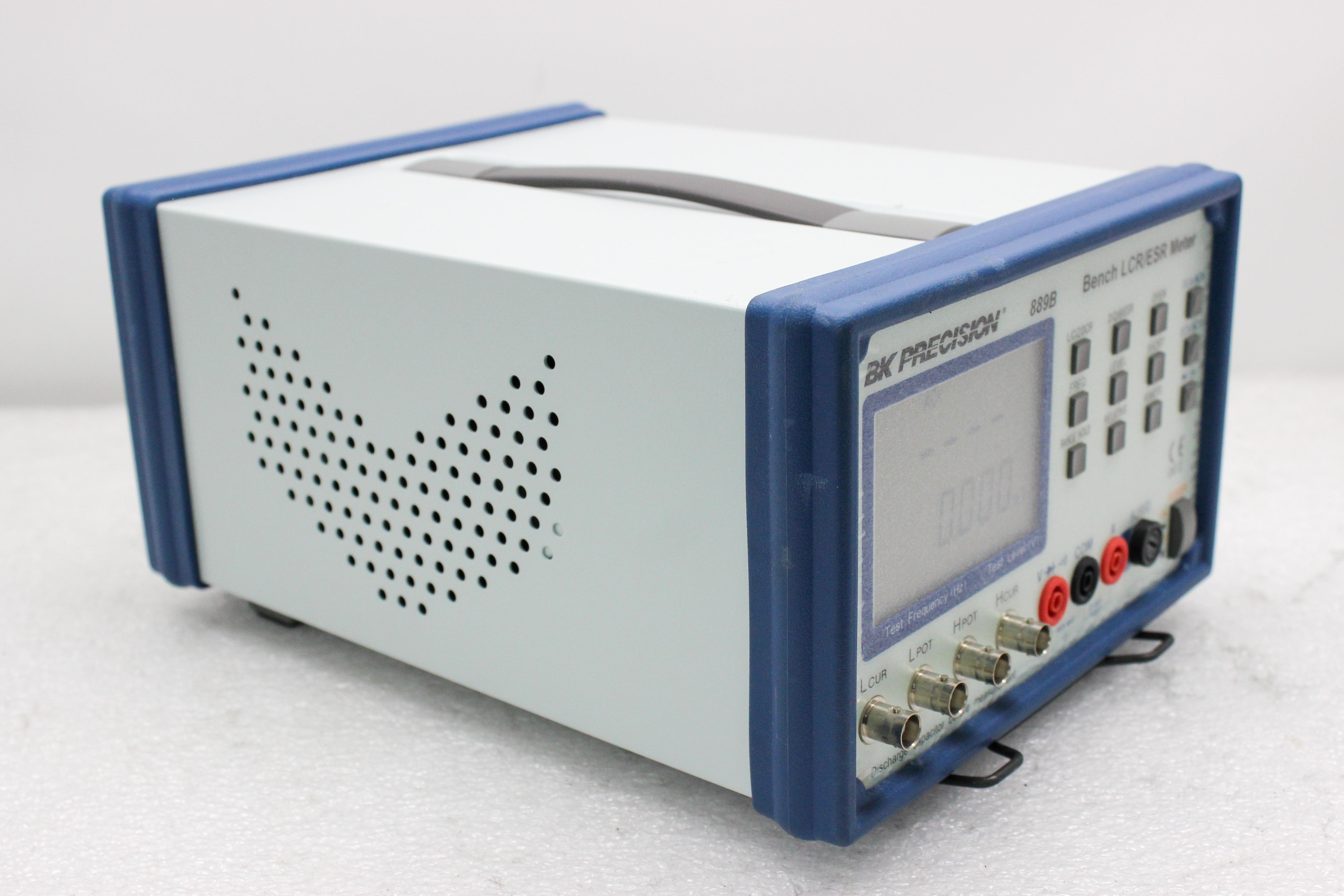 BK Precision 889B LCR ESR Meter Bench Measurement Instrument 120V Dual LCD