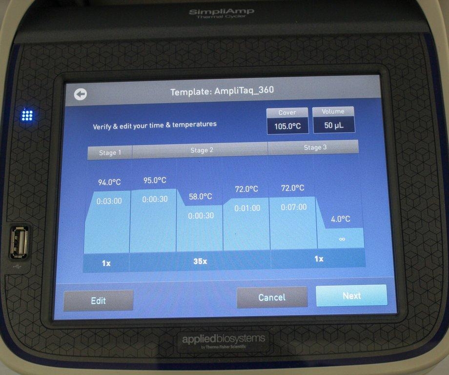 ABI SimpliAmp A24812 PCR Thermal Cycler 2017 Standalone Laboratory