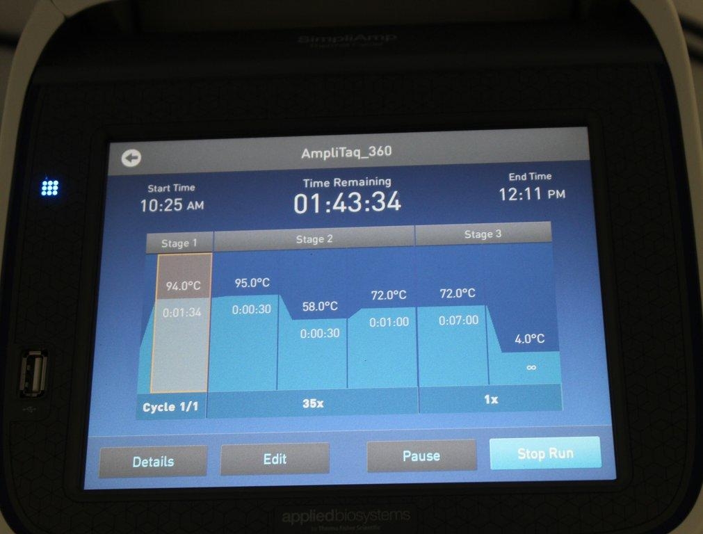ABI SimpliAmp A24812 PCR Thermal Cycler 2017 Standalone Laboratory