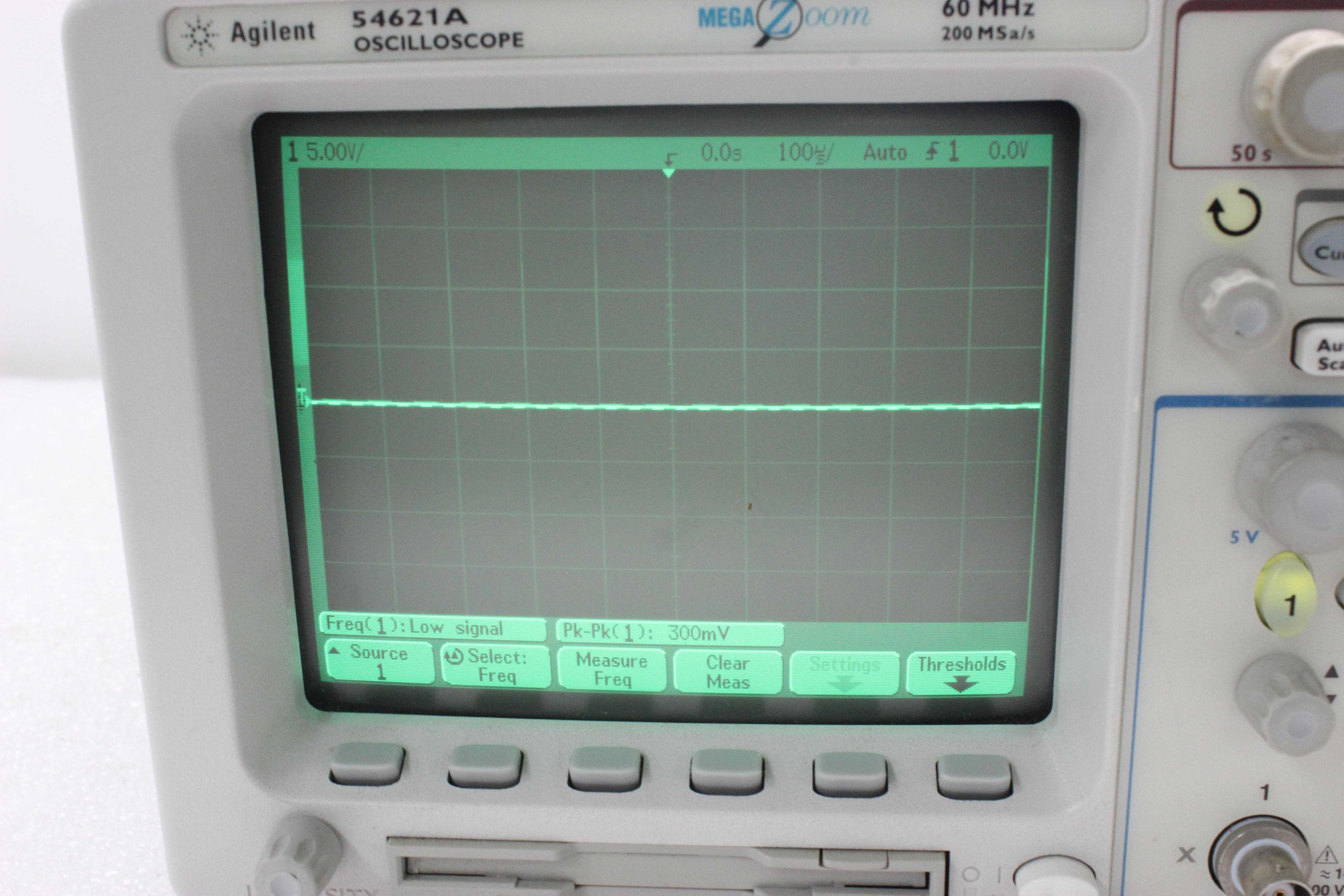 Agilent 54621A Oscilloscope Testing Equipment 2-Ch 60MHz 200MSa/s Real-time