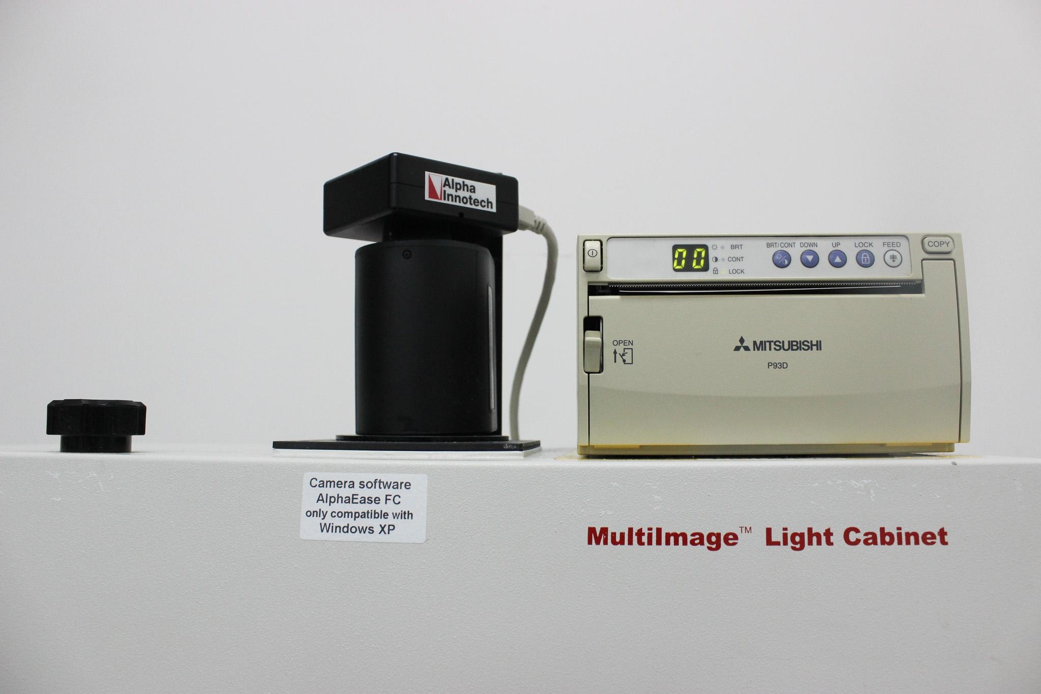 Alpha AlphaImager EC Imaging System Light Cabinet UV/Rust Powers On 115V