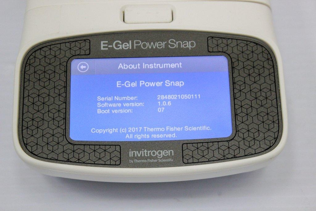 Invitrogen E-Gel G8100 Electrophoresis Device Electrophoresis System 120V 50/60Hz