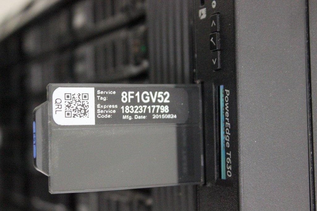 Dell PowerEdge T630 Rackable Tower E25S 2U Server 100-240V 50/60Hz
