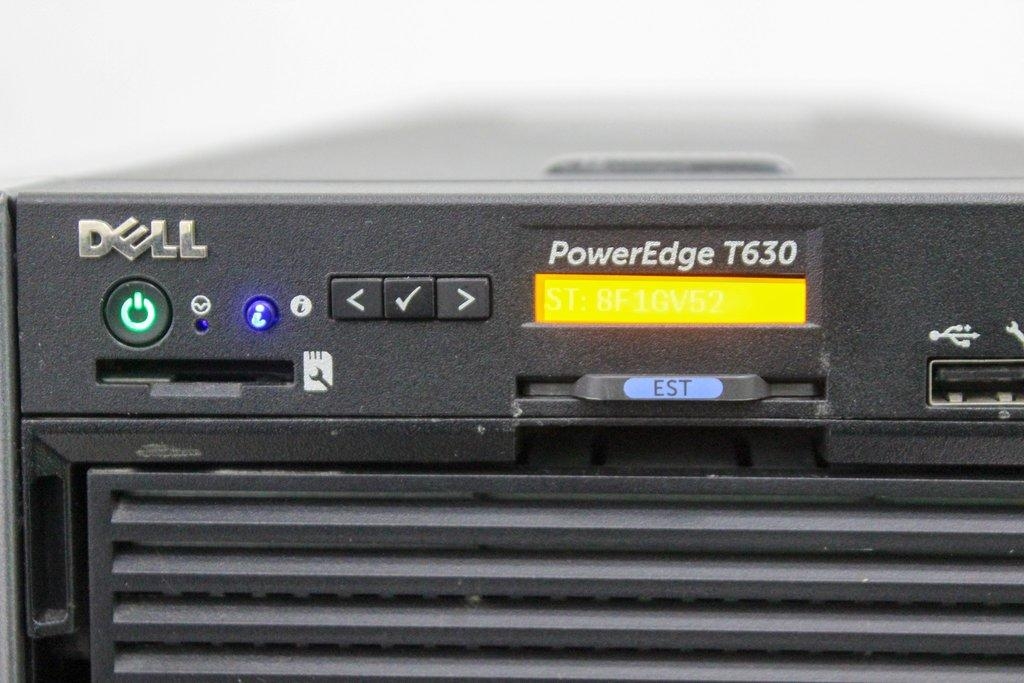 Dell PowerEdge T630 Rackable Tower E25S 2U Server 100-240V 50/60Hz