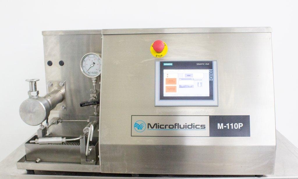 Microfluidics M-110P Homogenizer Benchtop High Shear Processor 300ml Reservoir