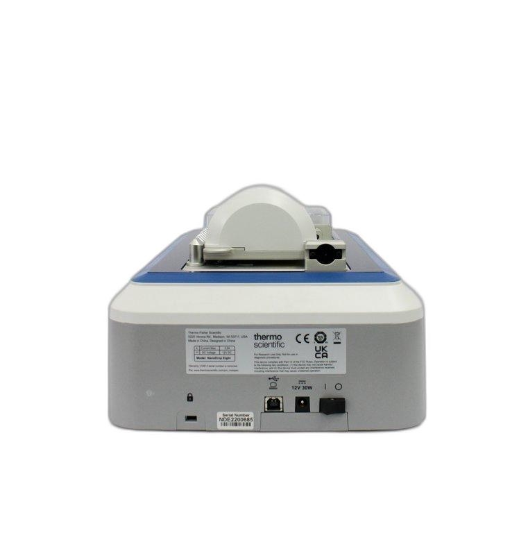 Thermo NanoDrop Eight Spectrophotometer UV-Vis Analysis 120V 50/60Hz 10lb
