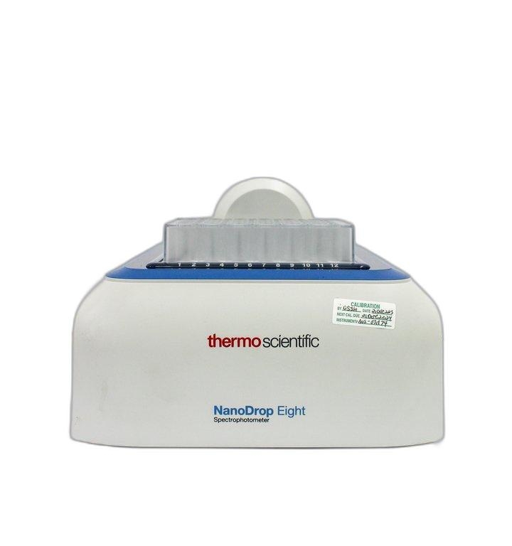 Thermo NanoDrop Eight Spectrophotometer UV-Vis Analysis 120V 50/60Hz 10lb