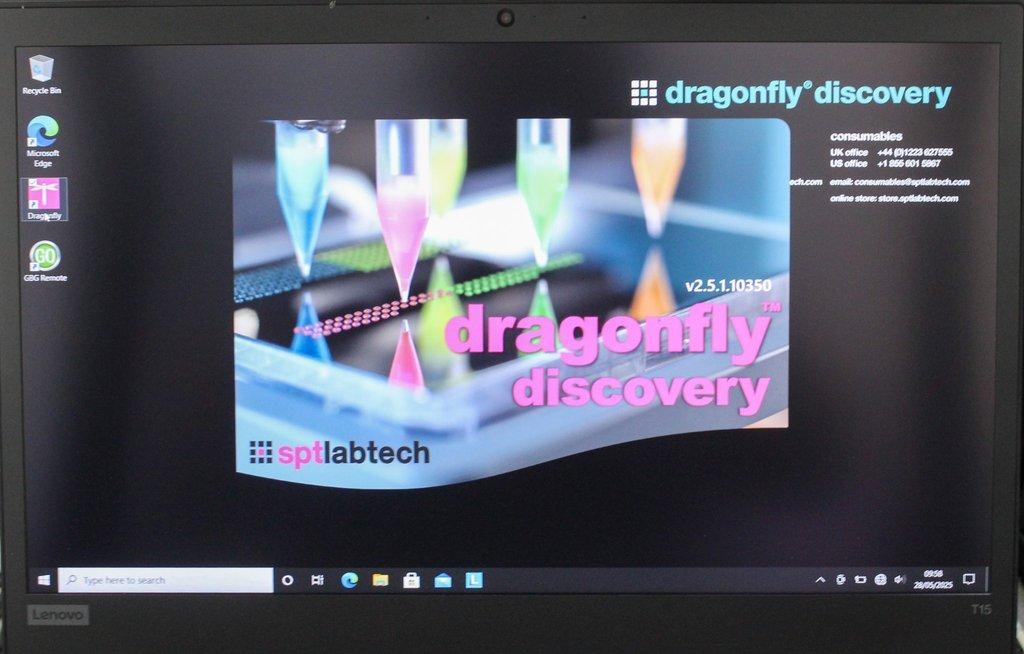 SPT Dragonfly Discovery Liquid Handler w/ 120V Low Volume Dispensing