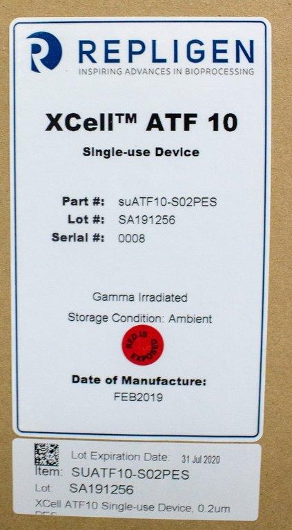 Repligen XCell ATF 10 Single-use Cell Retention Device 11m2 Surface Area