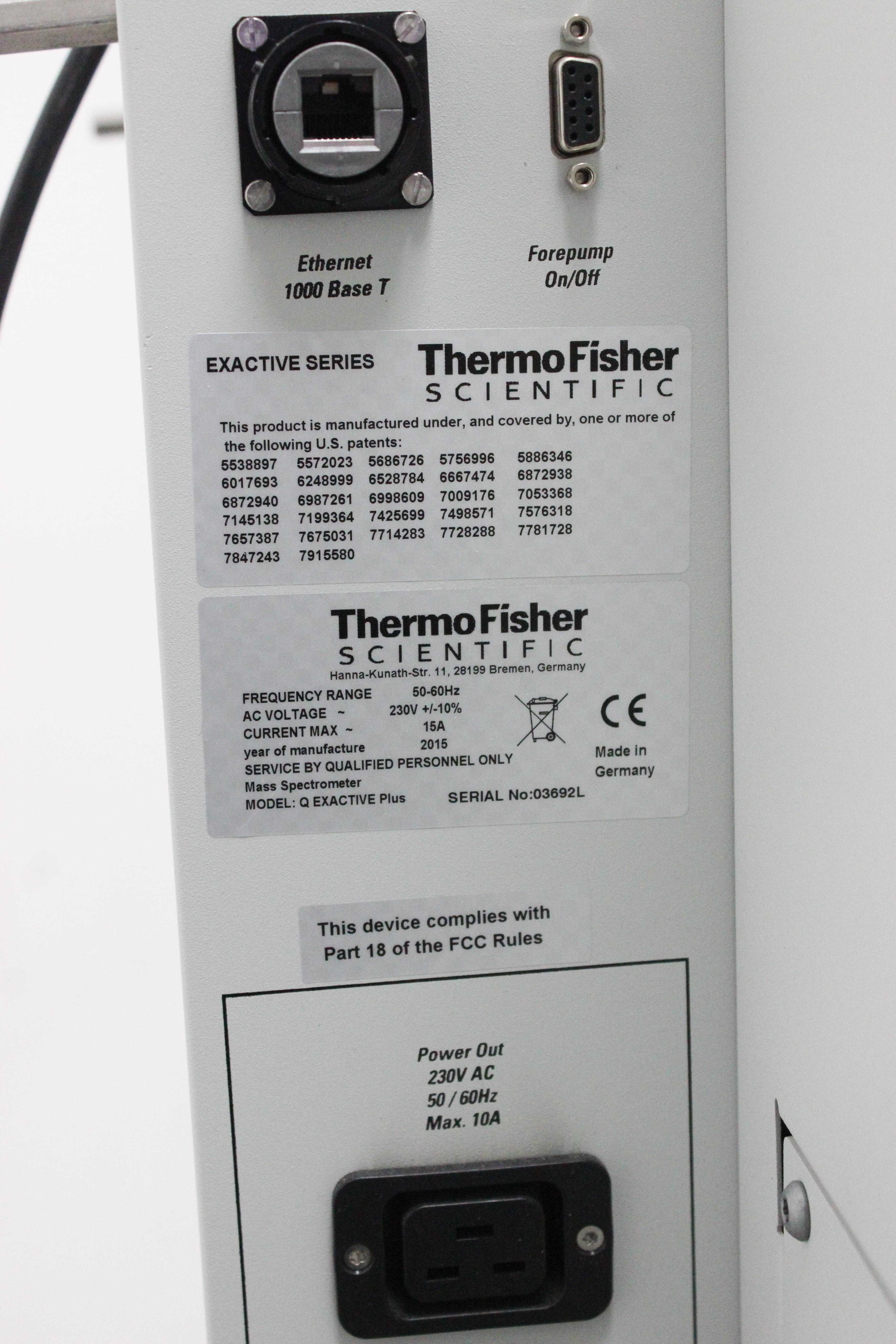 Thermo Q Exactive Plus LC-MS/MS Orbitrap Protein Analysis 140k Resolving