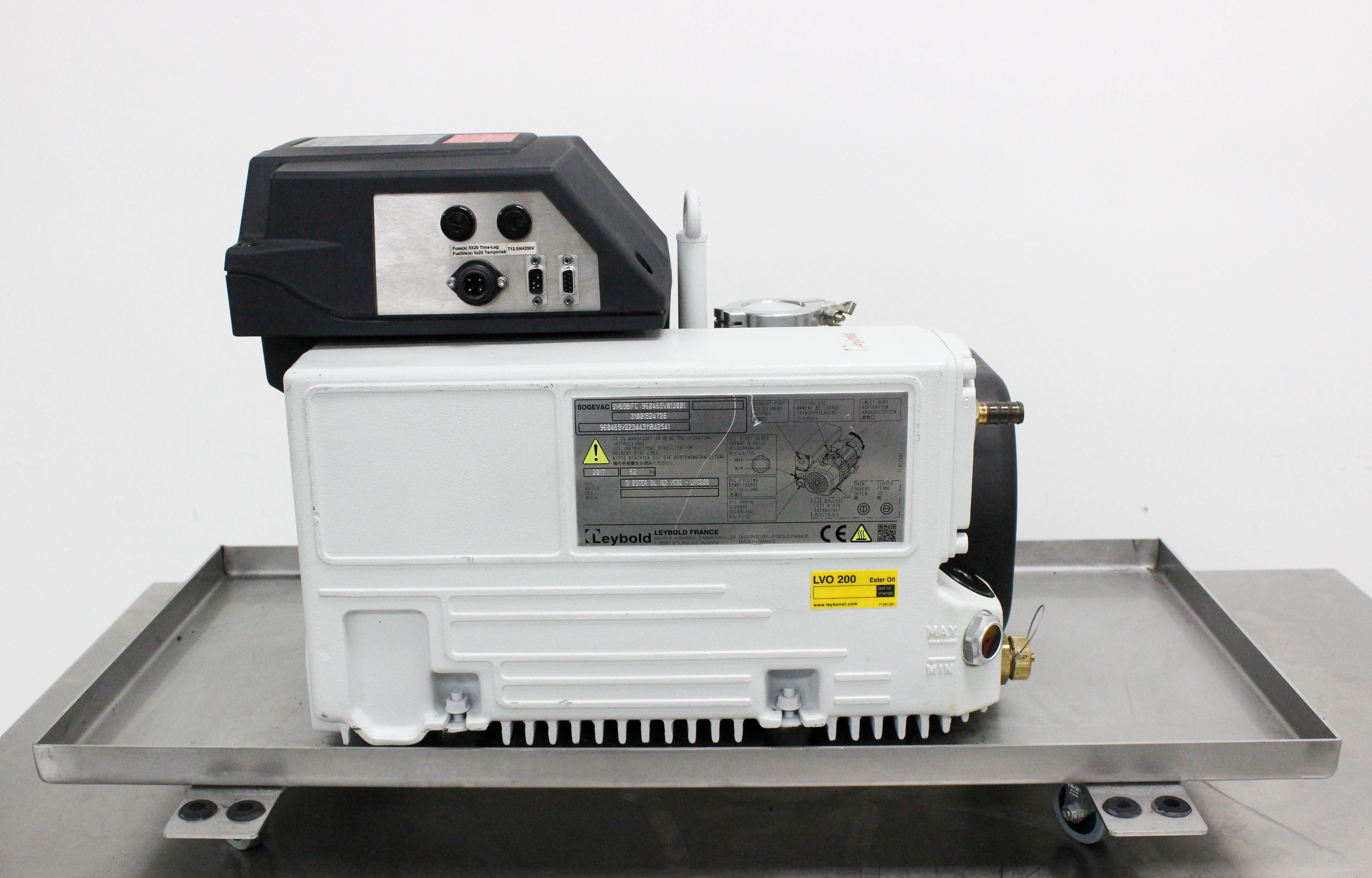 Leybold SOGEVAC SV65BIFC Vacuum Pump Compact Design Low Noise Reliable