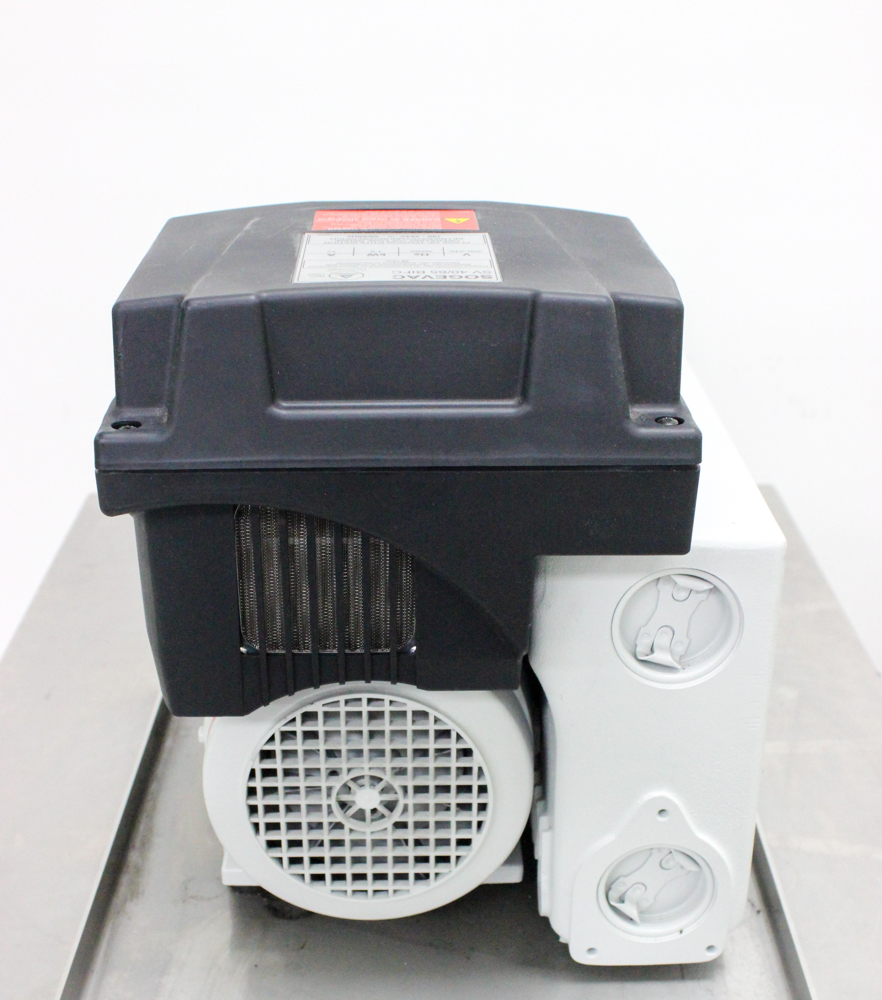 Leybold SOGEVAC SV65BIFC Vacuum Pump Compact Design Low Noise Reliable