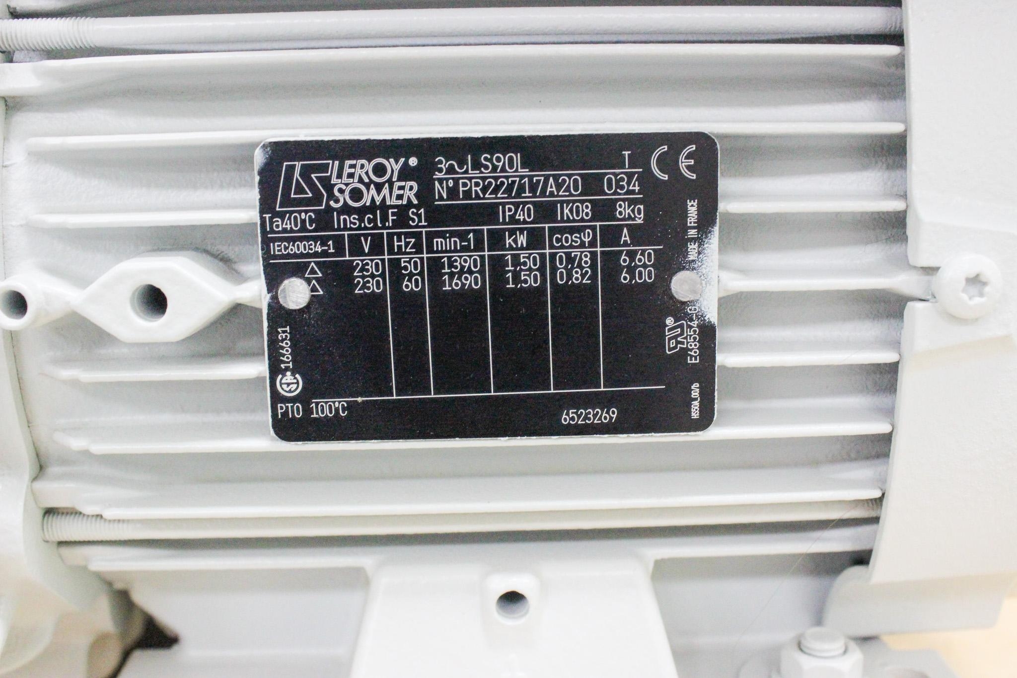 Leybold Sogevac SV65BIFC Vacuum Pump Compact Low Noise Efficient Unit