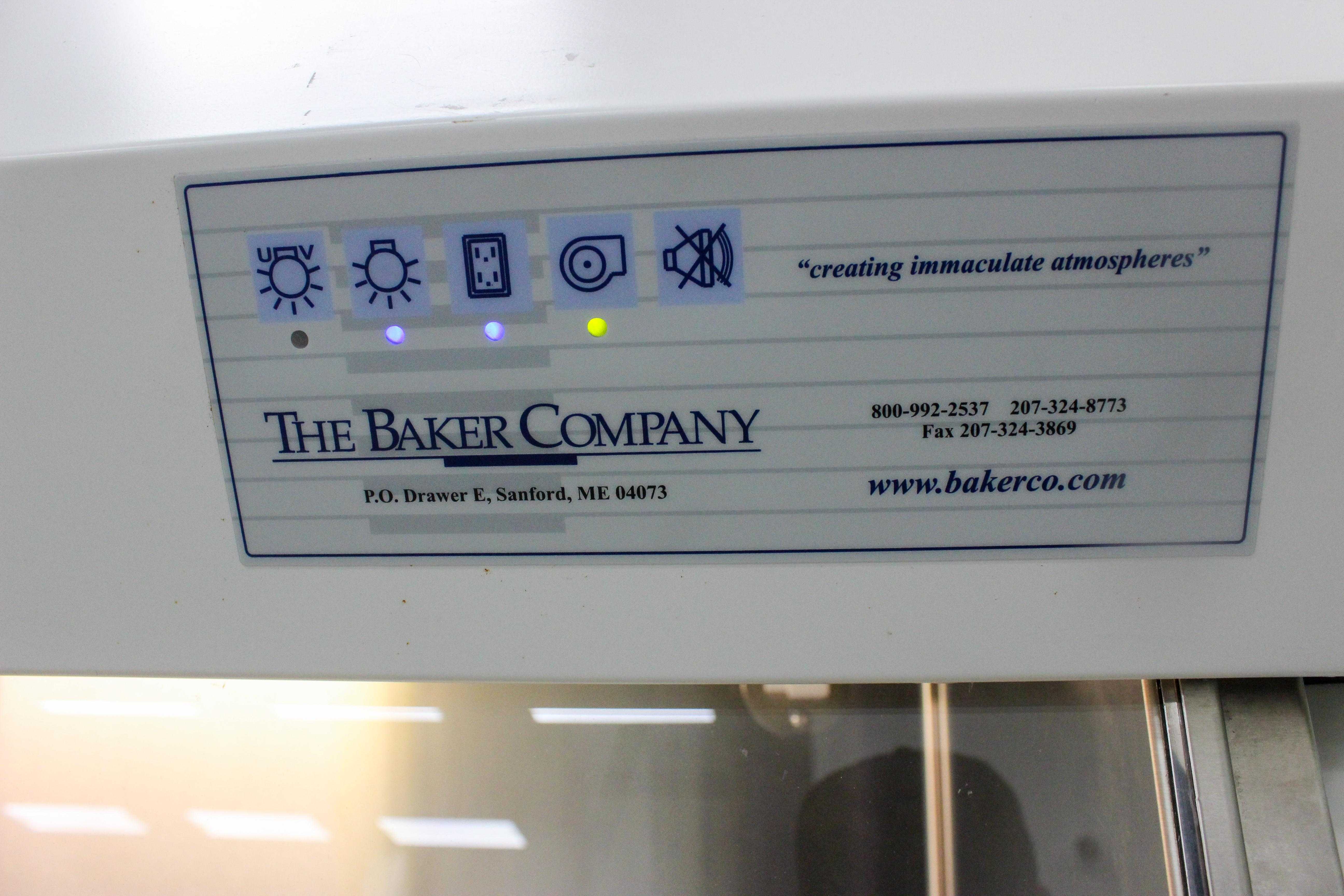 Baker SG603 Biosafety Cabinet Class II UV Decontamination No Stand Fair 2003