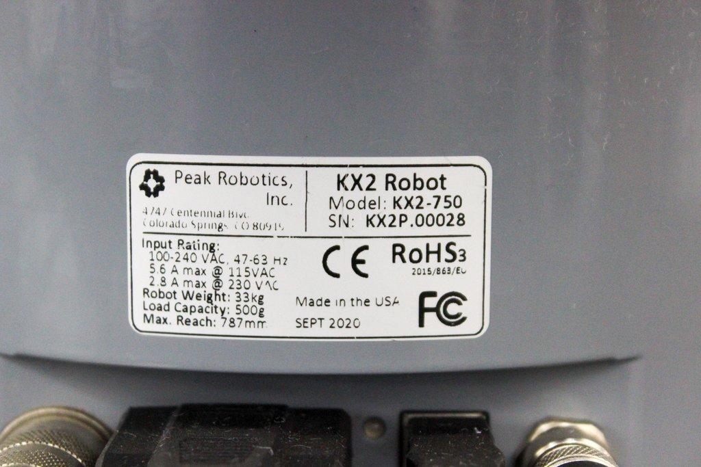 Biosero KX2-750 Robot Arm Laboratory Automation 360 Rotation USB 2020