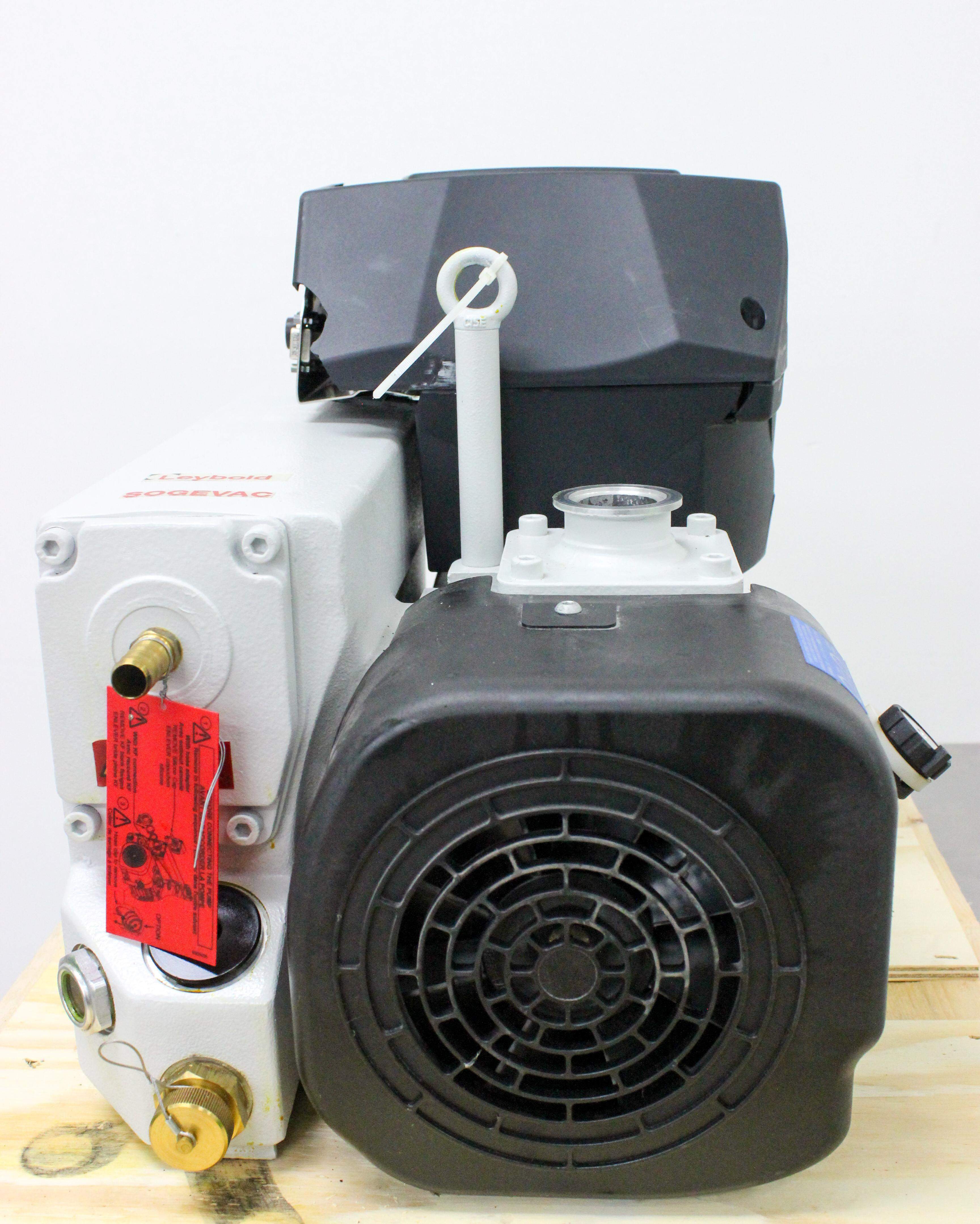 Leybold Sogevac SV65BIFC Vacuum Pump Fair Condition No Power Cord 220V