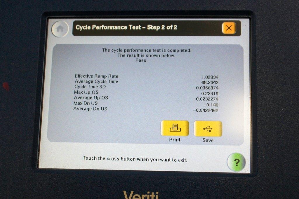 ABI Veriti 60-Well PCR Thermal Cycler 4-99.9C 0.5mL Capacity 2019 Model