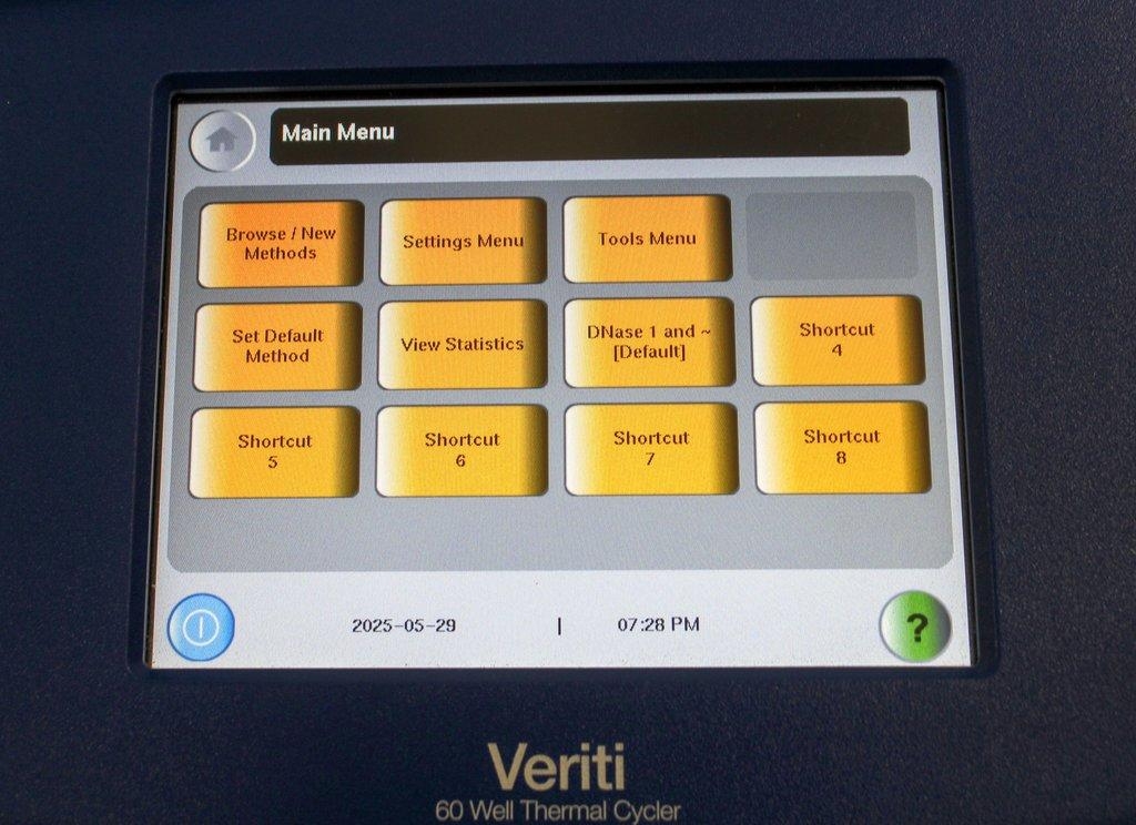 ABI Veriti 60-Well Thermal Cycler 0.5ml Tubes 4-99.9C 120V 50/60Hz VG Cond