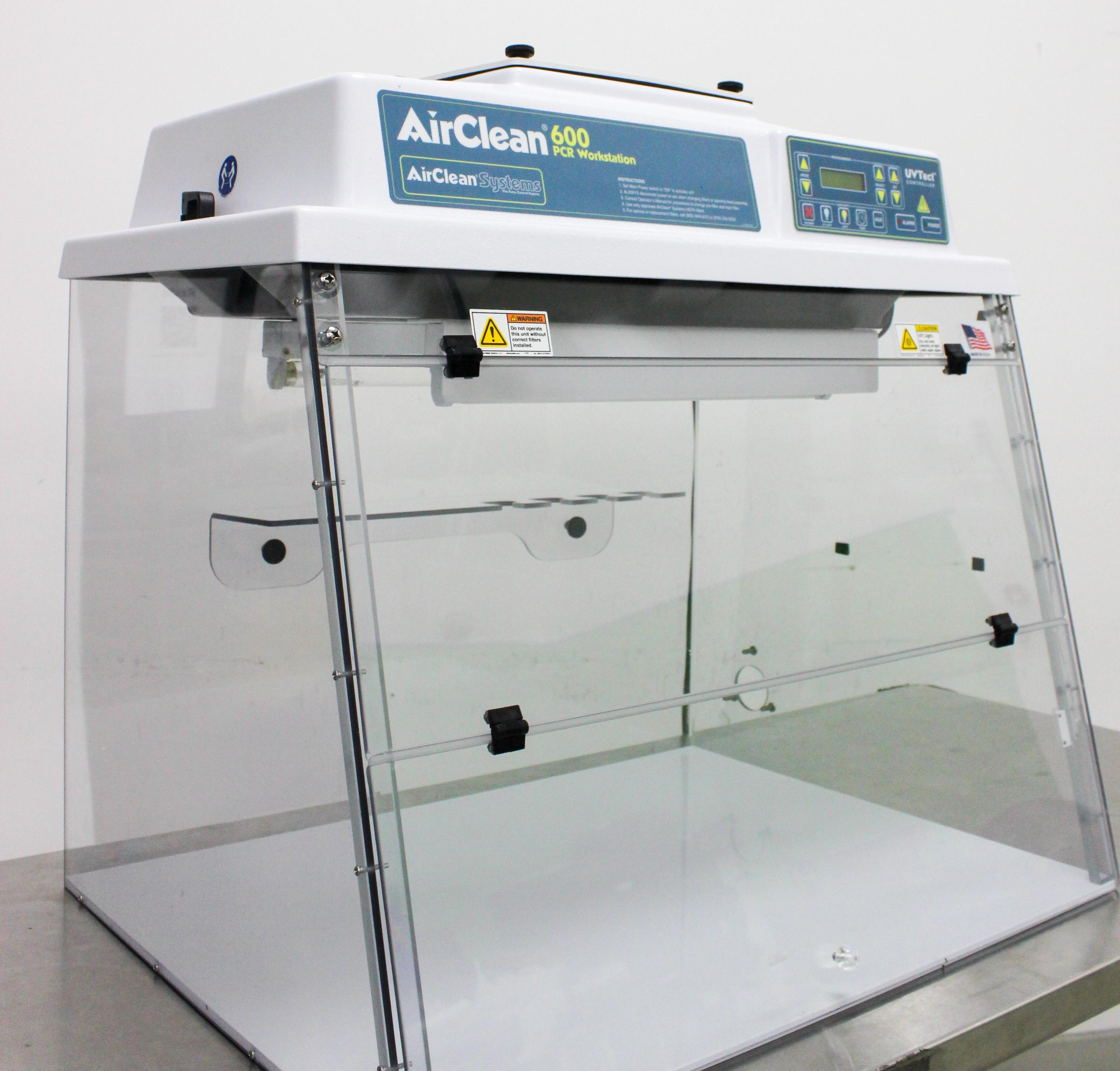 Airclean AC632LFUVC Combination PCR UV Workstation with 110V 60Hz Power