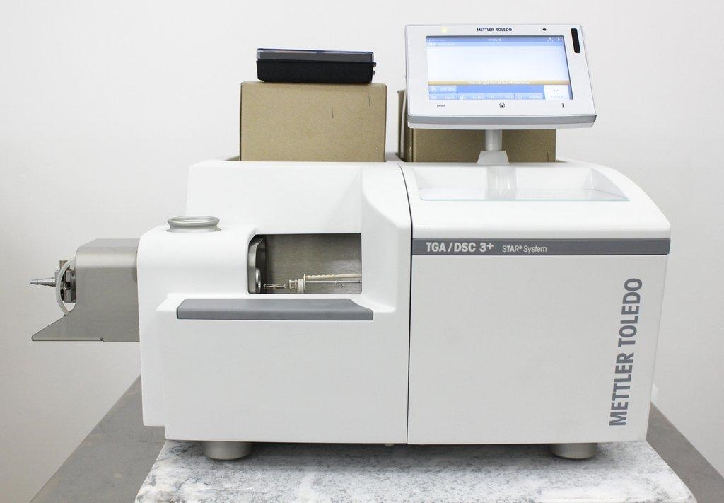 Mettler Toledo TGA/DSC 3+ Thermal Analysis System 1600C Wide Range Sensors