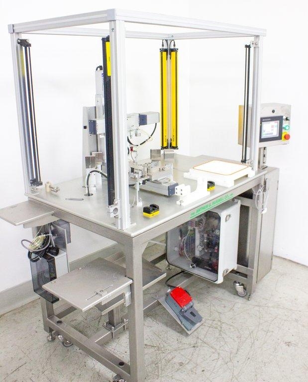 AGR DPT-001 Custom Automated Assembly Machine with PLC Robo Cylinder 12-2015