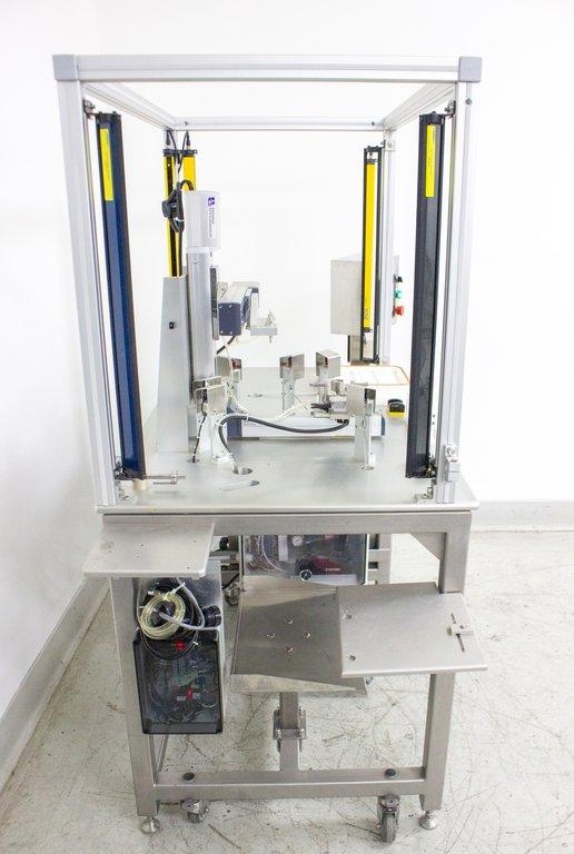 AGR DPT-001 Custom Automated Assembly Machine with PLC Robo Cylinder 12-2015