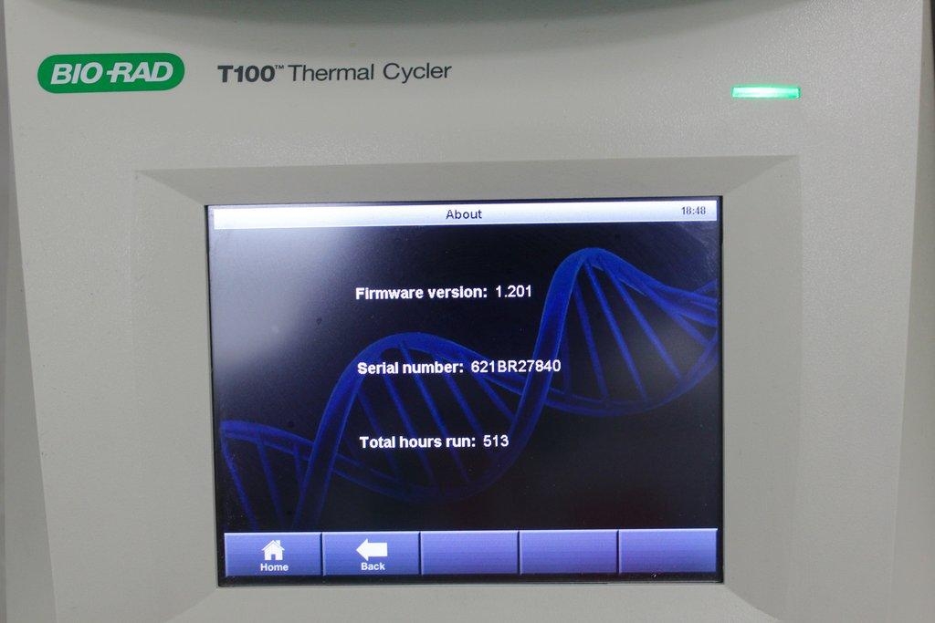 Bio-Rad T100 Thermal Cycler Molecular Biology PCR Touch-Screen 96-Well 2015