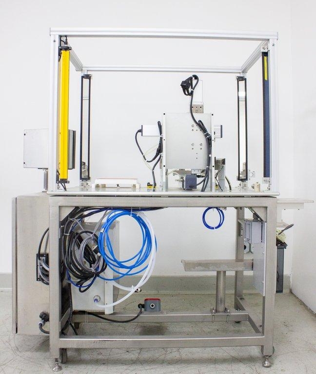 AGR DPT-001 Custom Automated Assembly Machine with PLC Robo Cylinder 12-2015