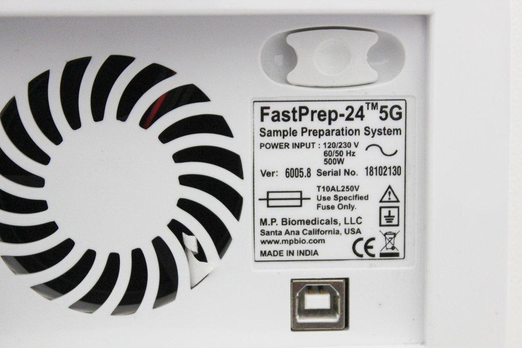 M.P. Biomedicals FASTPREP-24 Sample Prep System Homogenizer DNA RNA 5G Intuitive