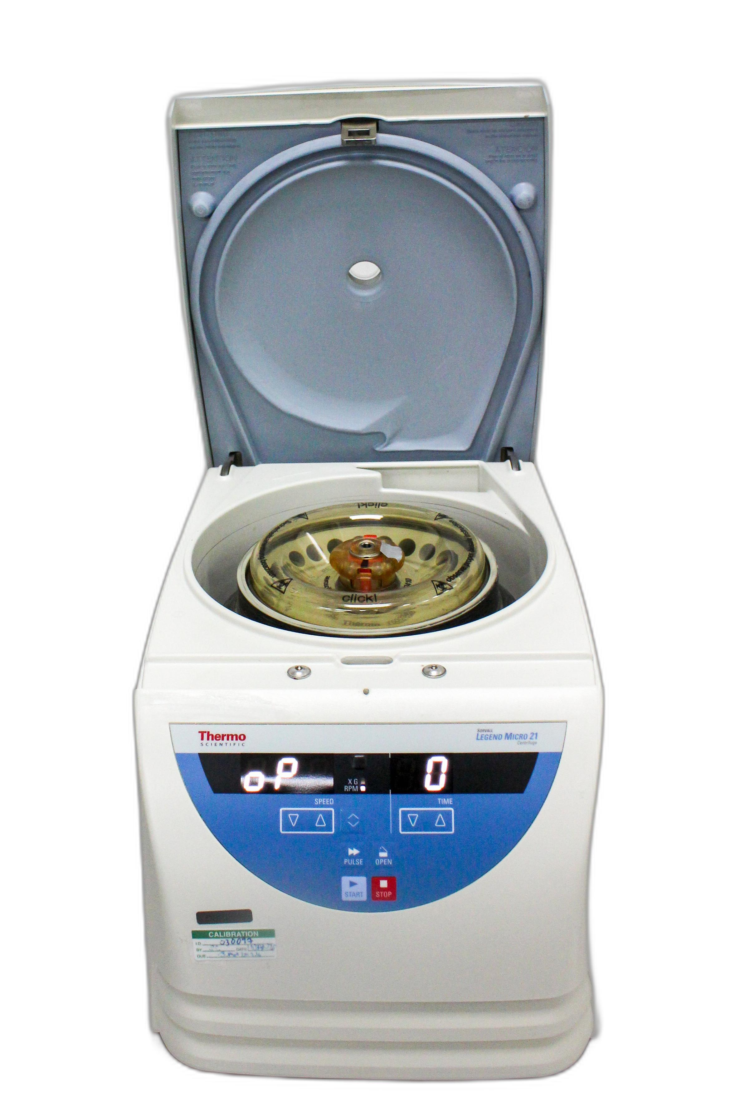 Thermo Scientific Sorvall Legend Micro 21 Benchtop Centrifuge, 24 x 1.5/2mL, Up to 14,800 RPM