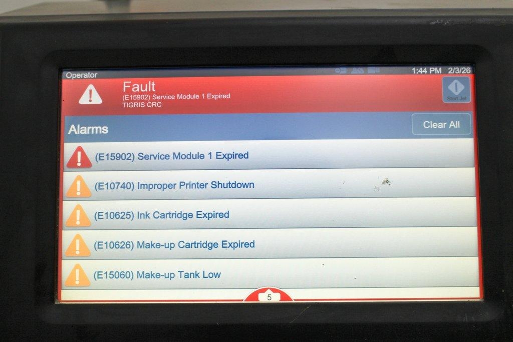 Videojet 1580 Ink Jet Coding Machine with Minor Blemishes – 100-240V
