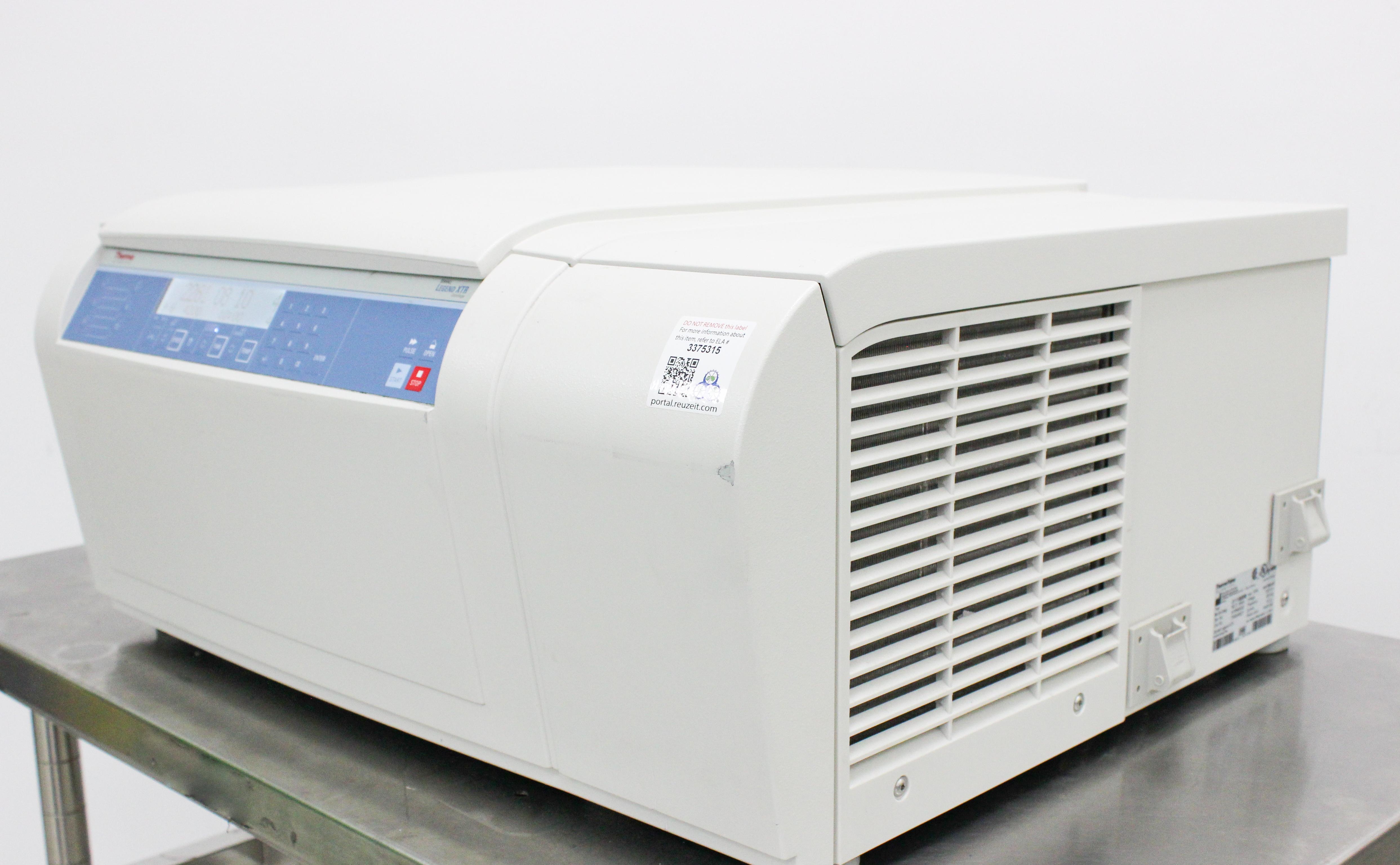 Thermo Sorvall Legend XTR Centrifuge Refrigerated High Capacity 15200 RPM