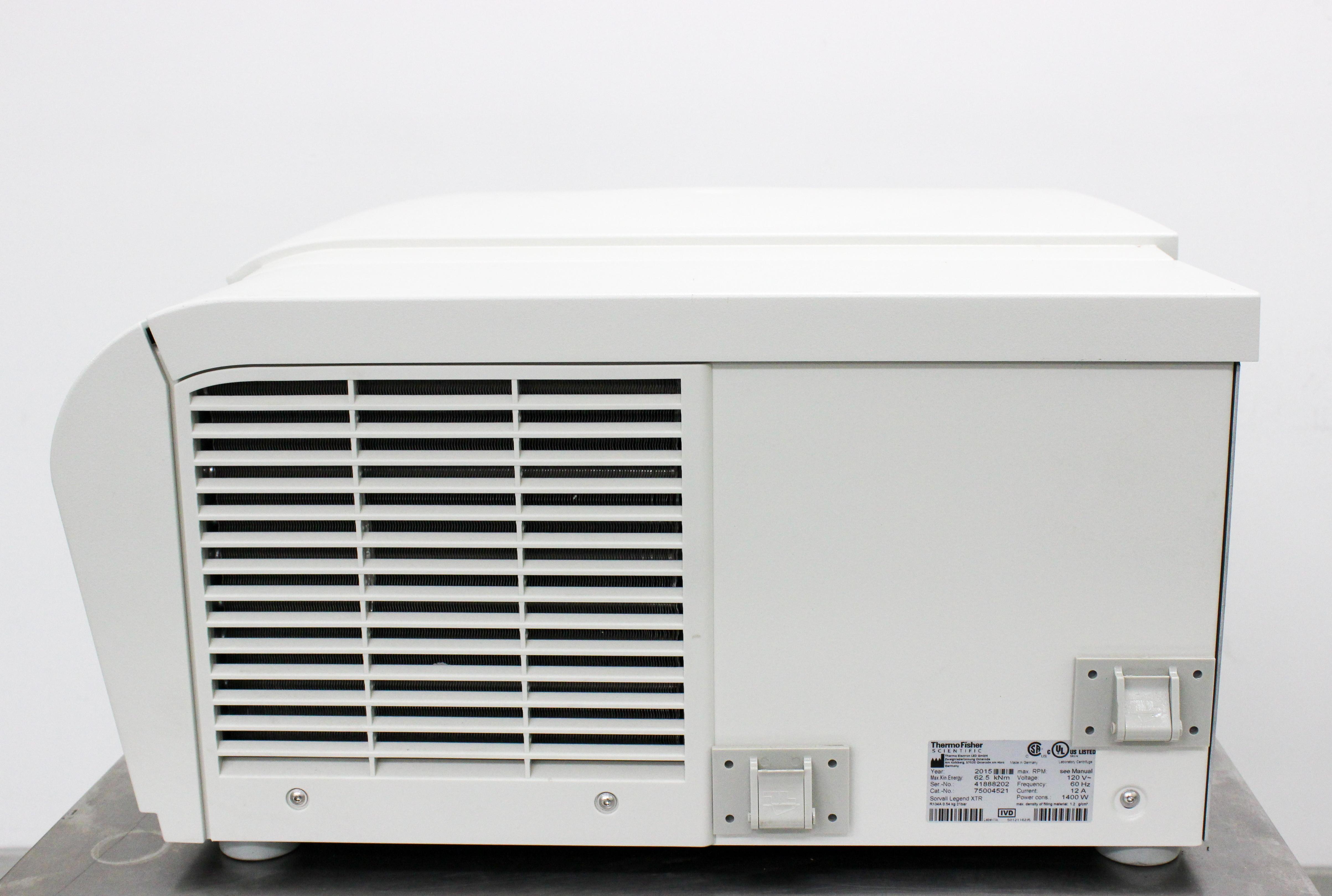 Thermo Sorvall Legend XTR Centrifuge Refrigerated High Capacity 15200 RPM