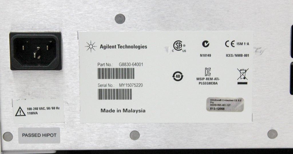 Agilent AriaMx G8830 Real-Time PCR System 25-99.9C 96 Wells LED Fail AS-IS