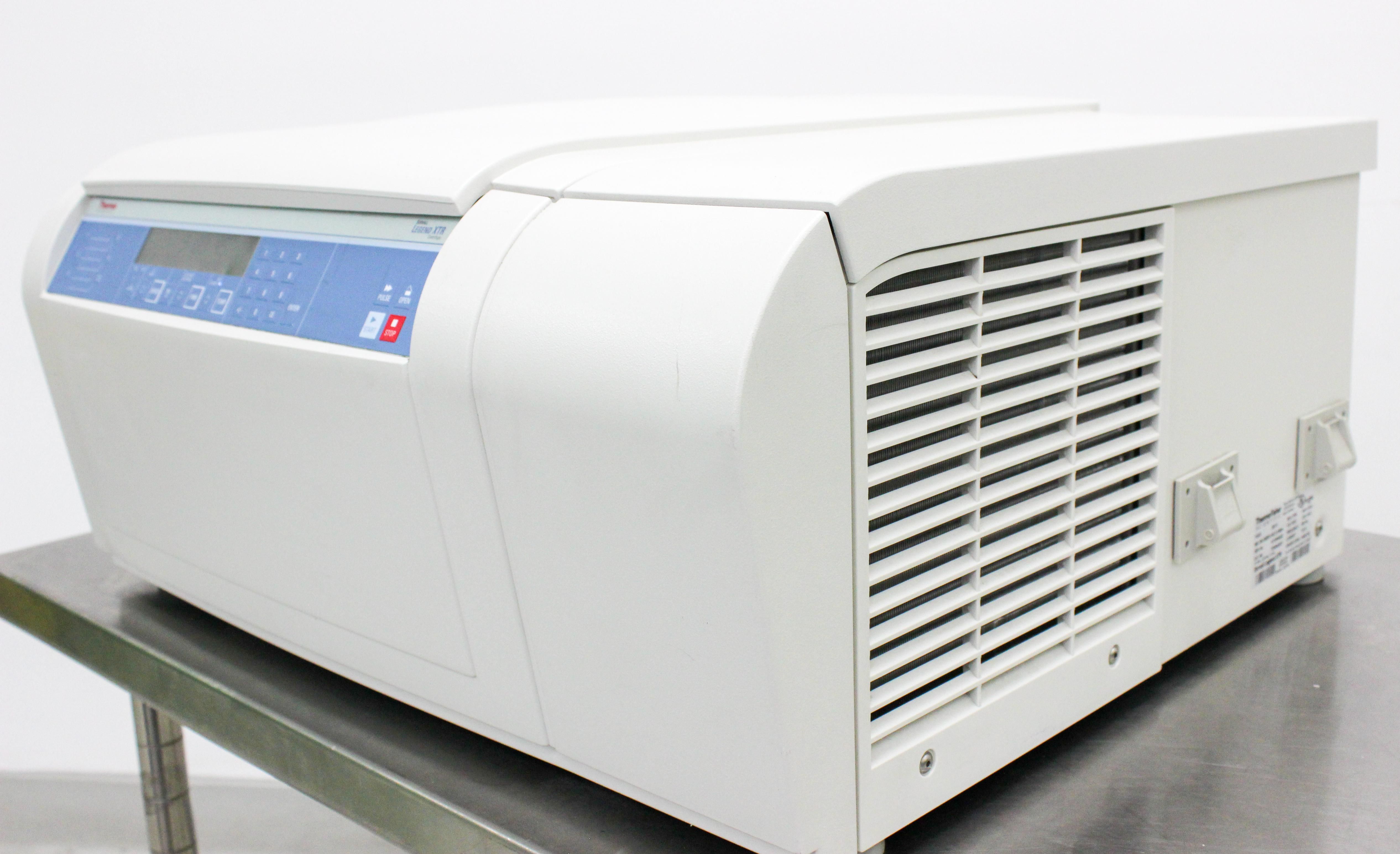 Thermo Sorvall Legend XTR Benchtop Centrifuge -10 to 40C 15200 RPM 4 x 1000mL