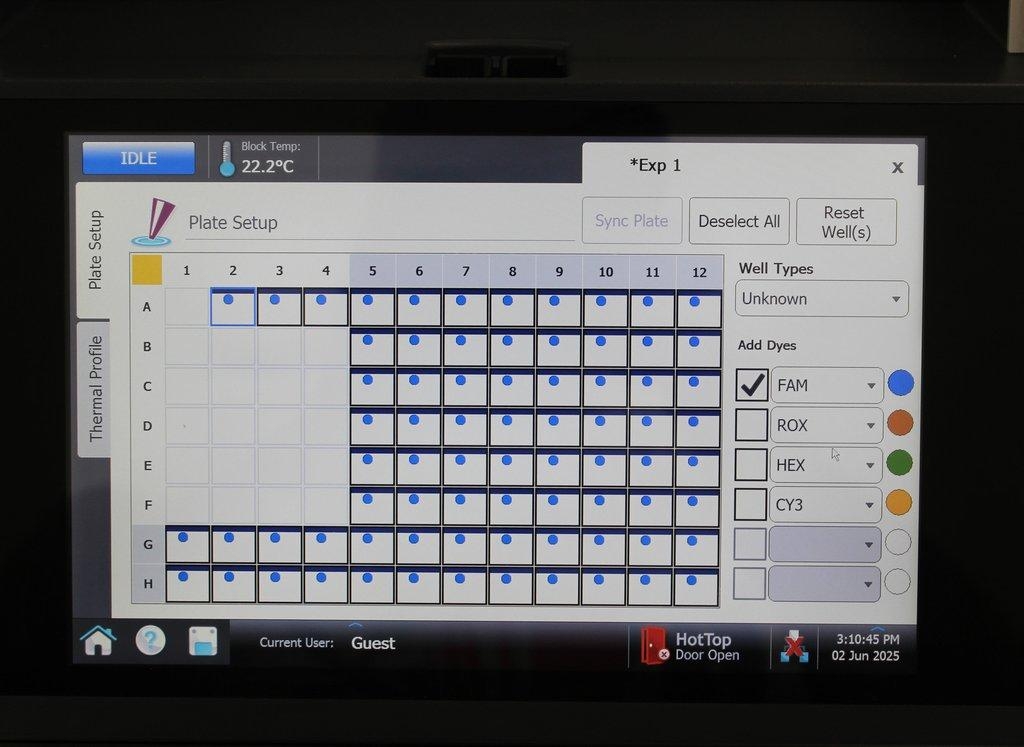 Agilent AriaMx G8830 Real-Time PCR System 25-99.9C 96 Wells LED Fail AS-IS