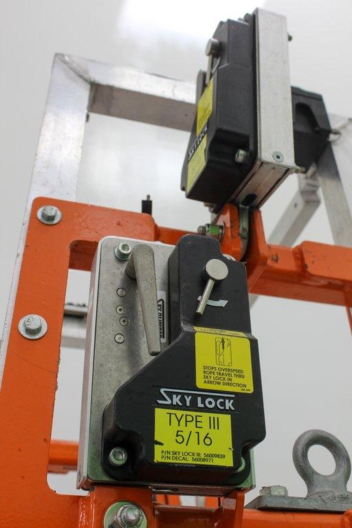 SkyClimber Personnel Hoist Control Unit Drive Base Lift 400lbs Capacity 2021