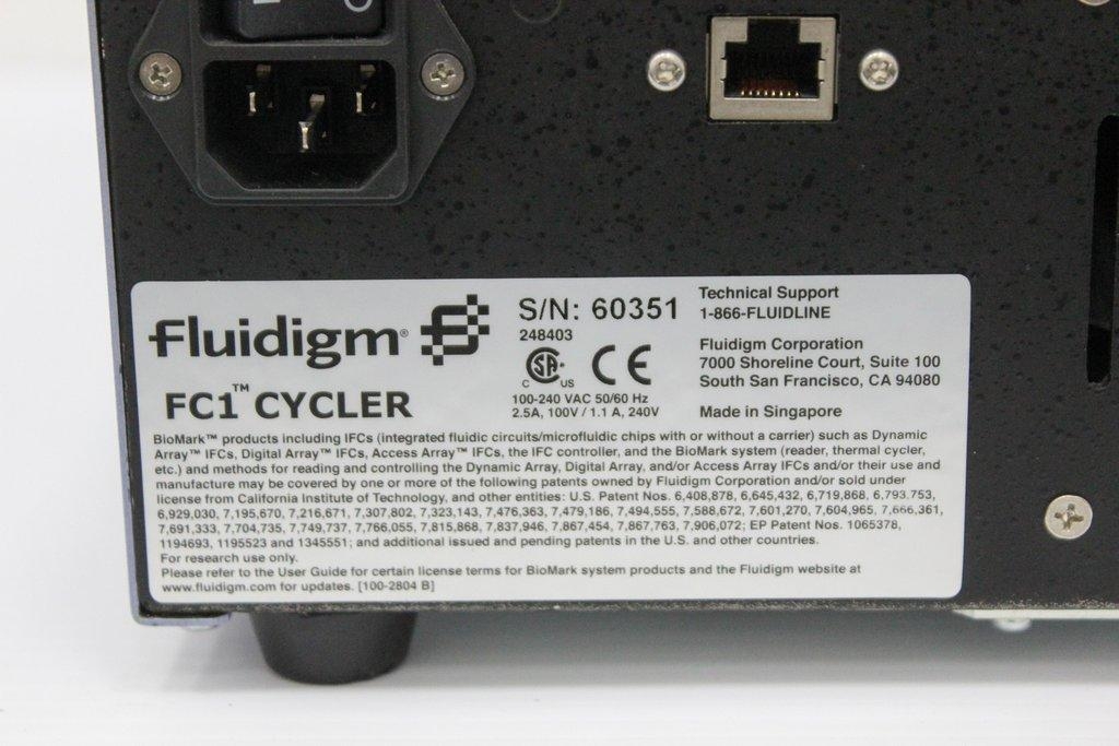 Fluidigm FC1 Cycler Molecular Biology PCR Thermal Cycler with TEC Cooling