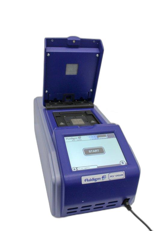 Fluidigm FC1 Cycler Lab Equipment with Touch Panel & Vacuum Pump