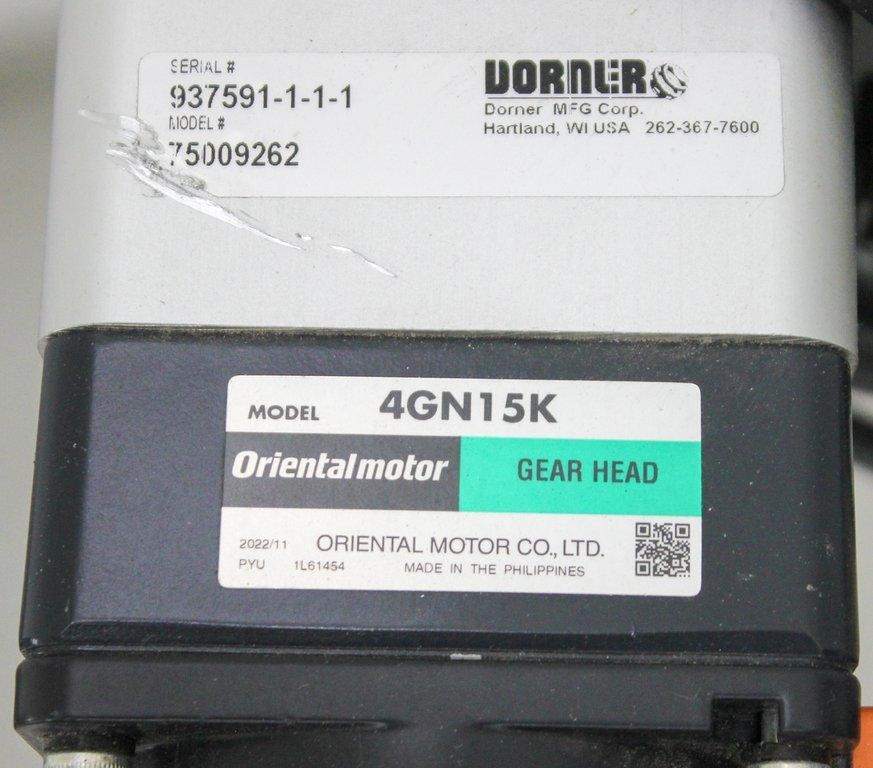 Dorner 2200 Series End Drive Conveyor Belt Model 75009262 Smooth Operation