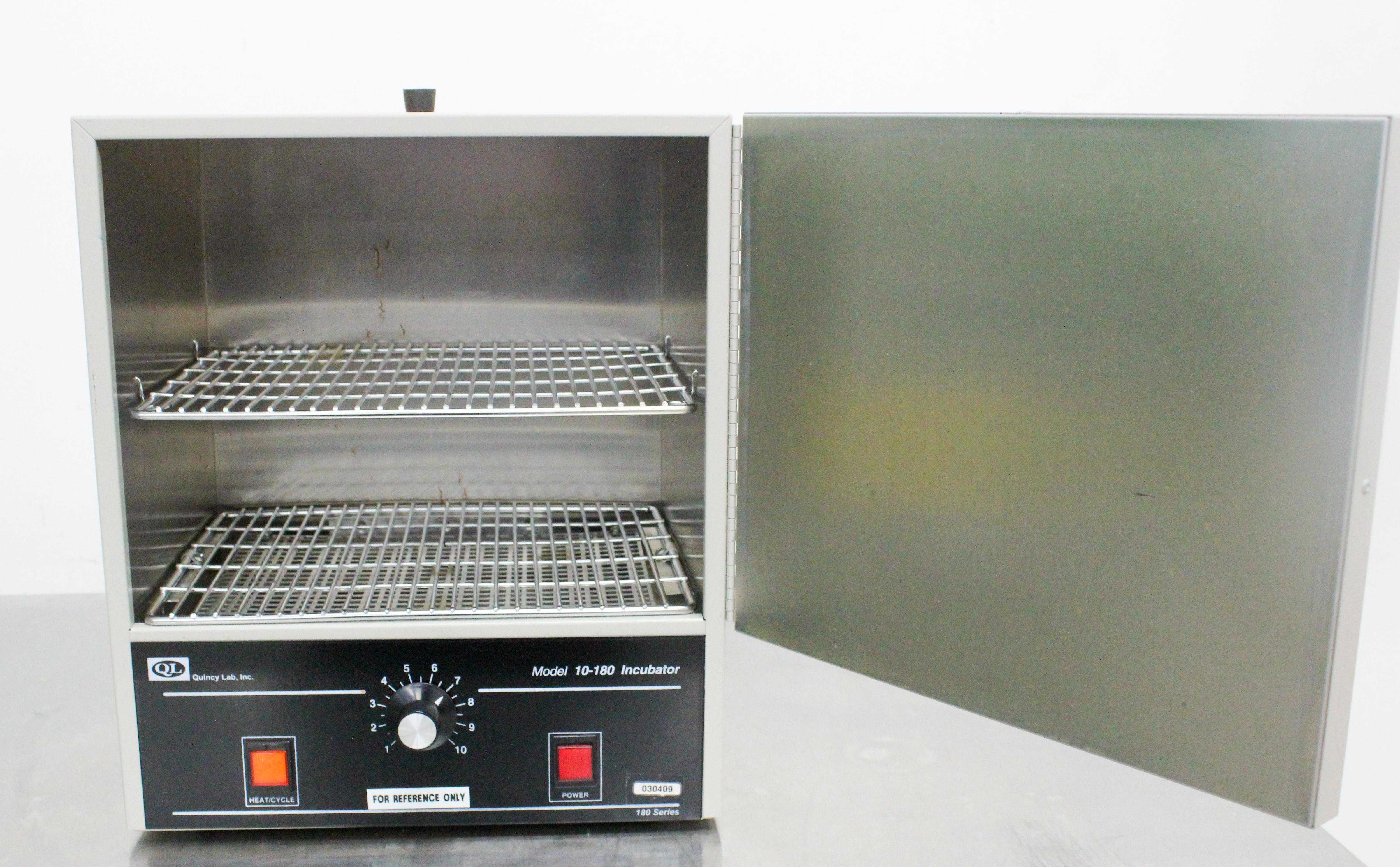 Quincy 10-180 Incubator Incubator Ideal for Clinical Labs Capacity 0.7 cu ft
