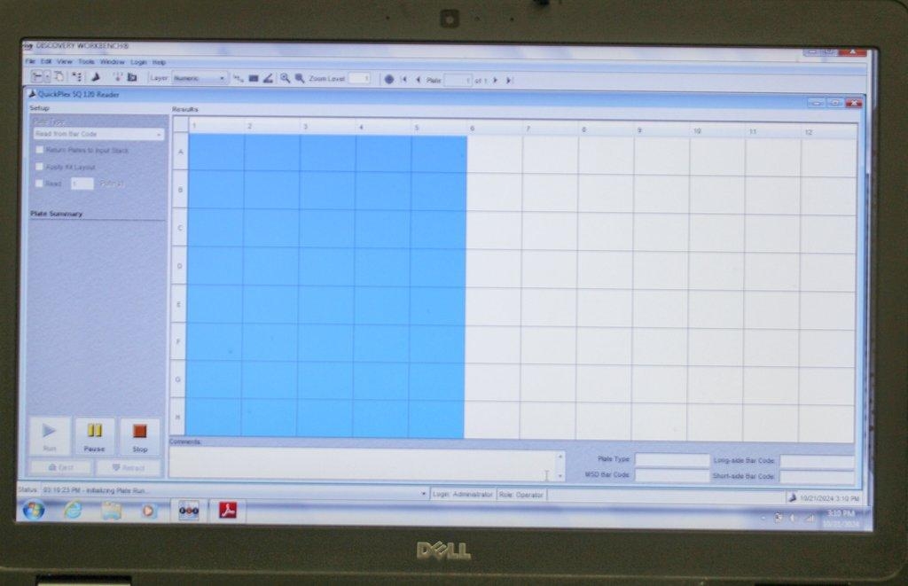 MSD QuickPlex SQ120 Imager Immunoassay Analyzer 96-well Multiplexing