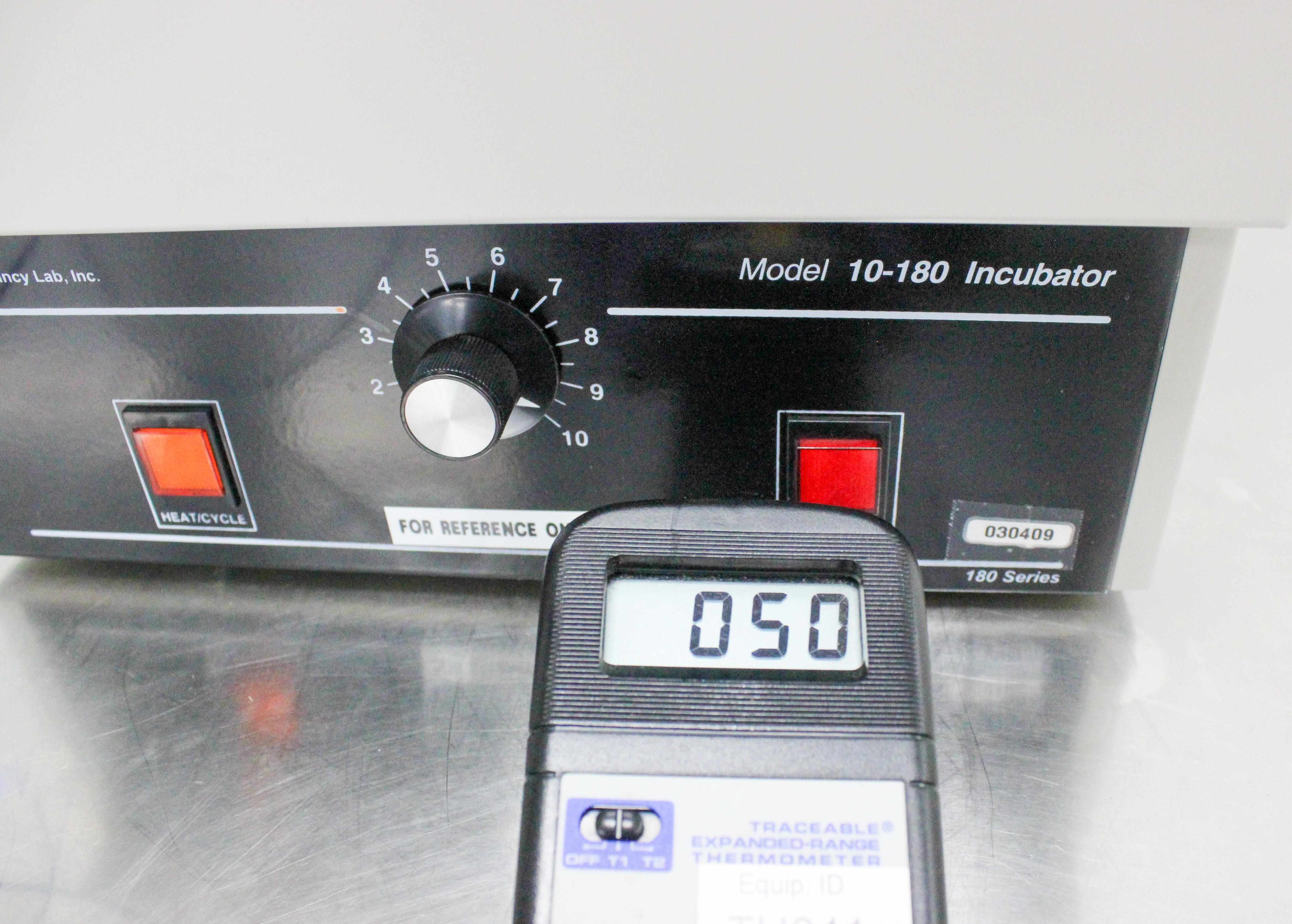 Quincy 10-180 Incubator Incubator Ideal for Clinical Labs Capacity 0.7 cu ft