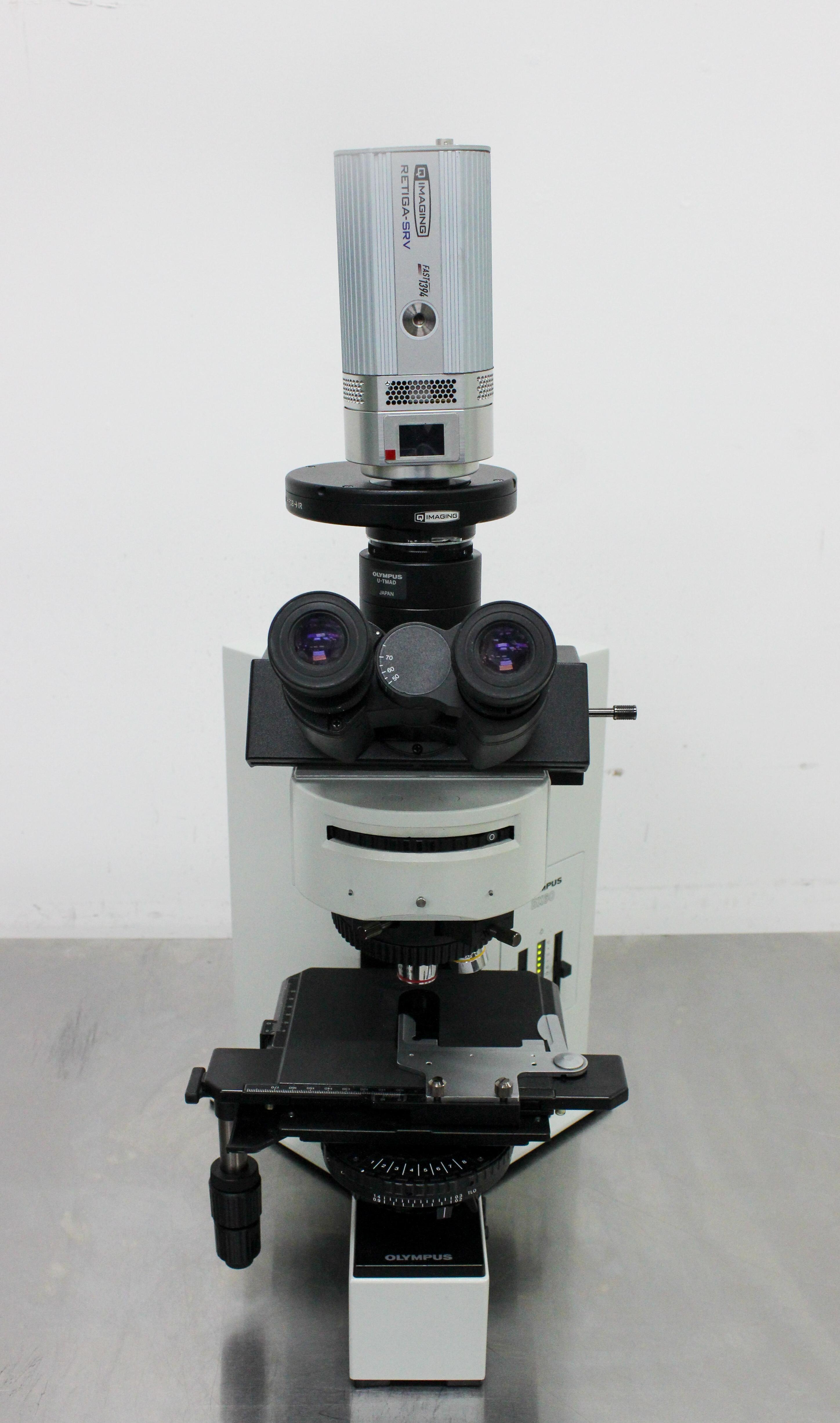 Olympus BX60F5 Microscope Lab Research Fluorescence Imaging Optics