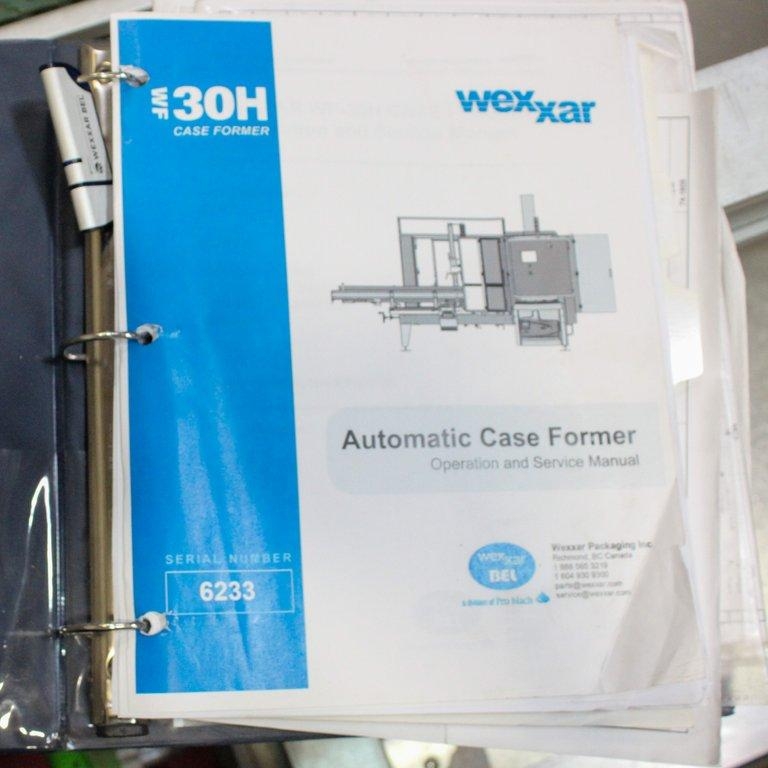 WEXXAR BEL WF-30H Case Former with Problue Fair Condition for Packaging