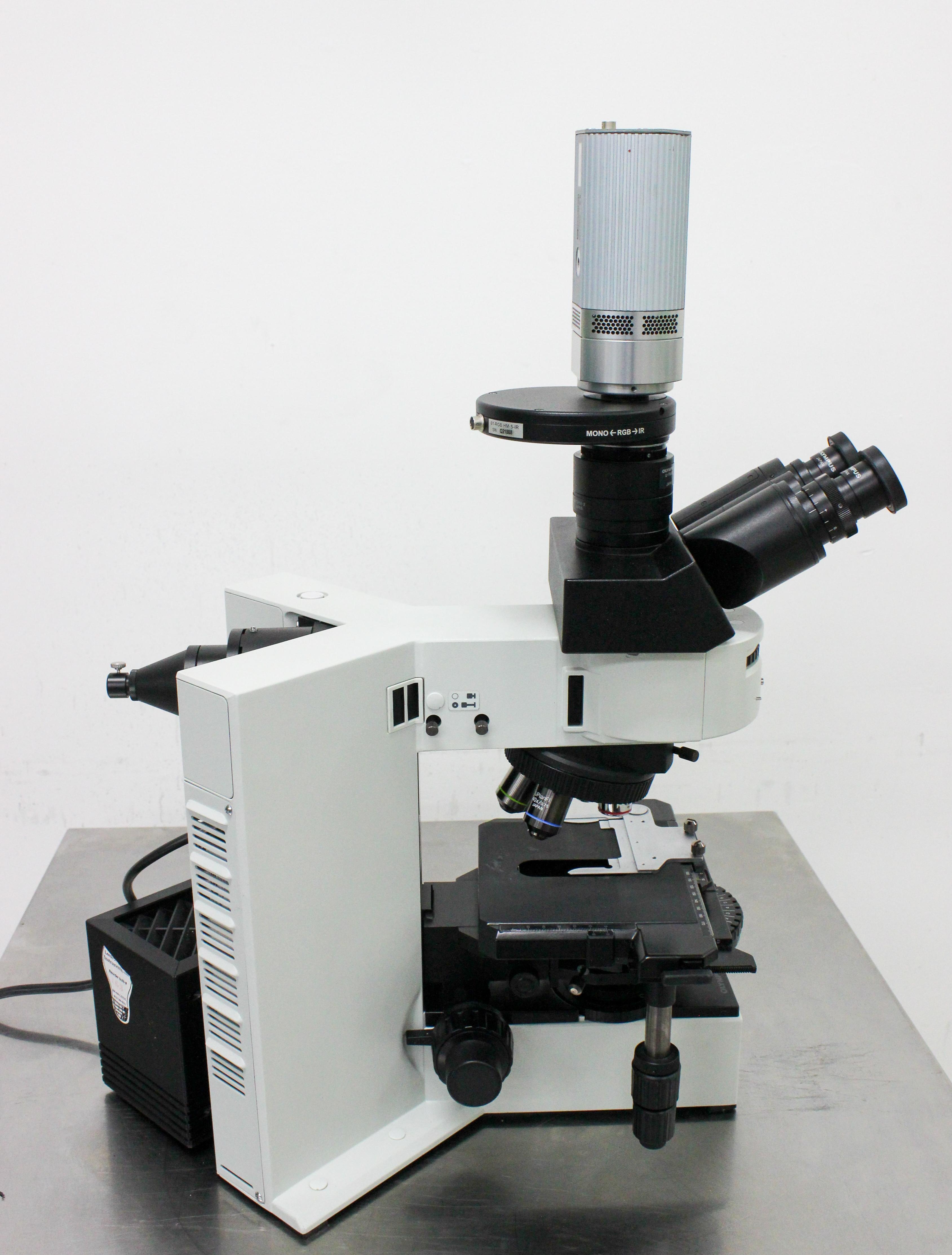 Olympus BX60F5 Microscope Lab Research Fluorescence Imaging Optics