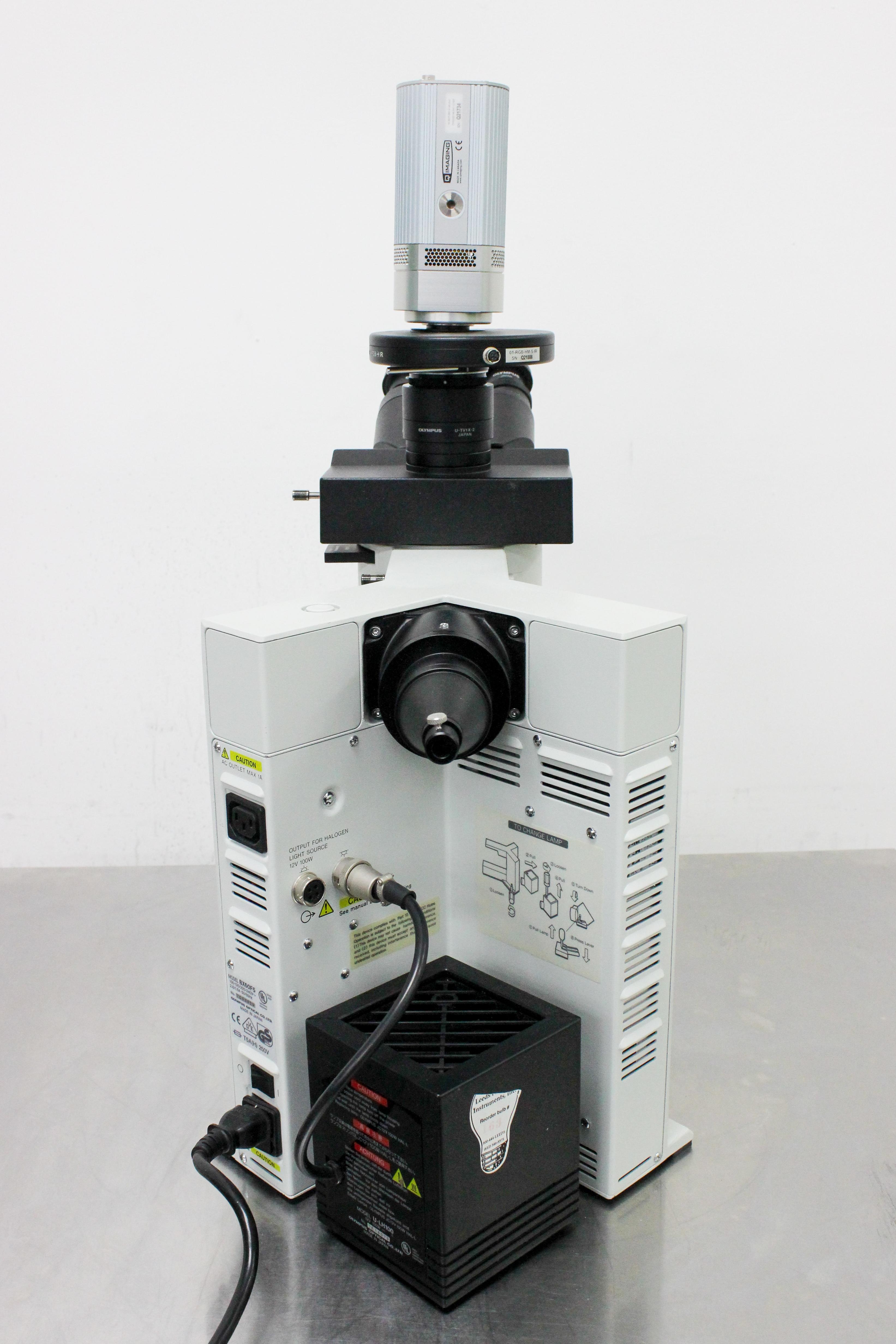 Olympus BX60F5 Microscope Lab Research Fluorescence Imaging Optics